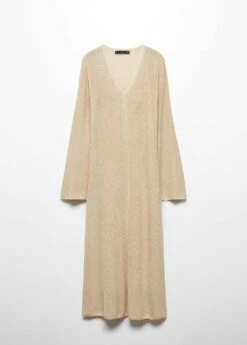 Robe Midi Maille Lurex 25 Robe Midi Maille Lurex -New Trendy Shop 57027717 OR B