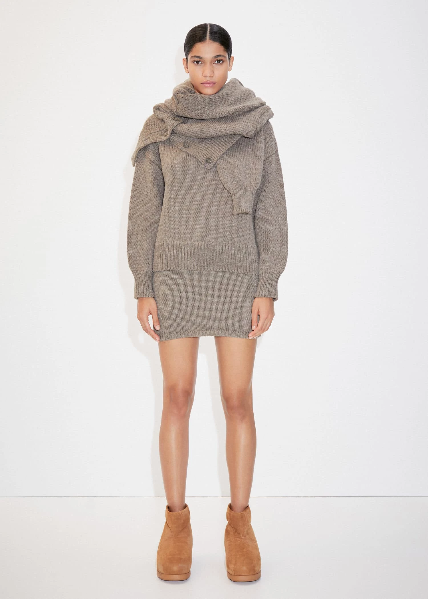 Jupe Courte Laine 2 Jupe Courte Laine – Image 2