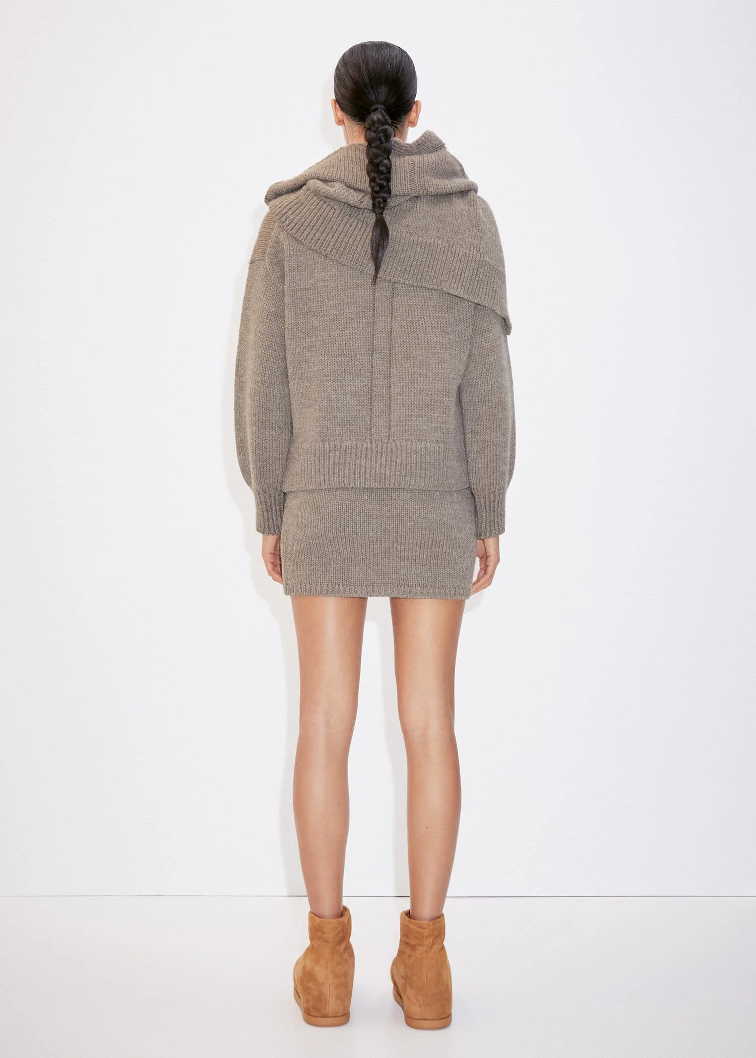 Jupe Courte Laine 3 Jupe Courte Laine – Image 3