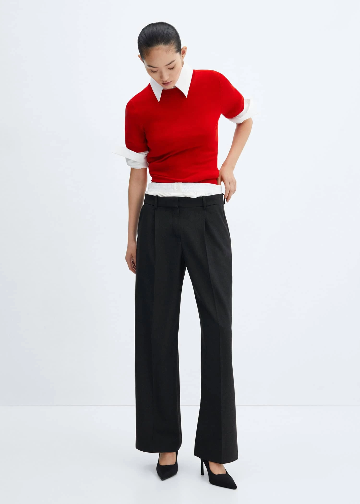 Pantalon Droit Double Taille 2 Pantalon Droit Double Taille – Image 2