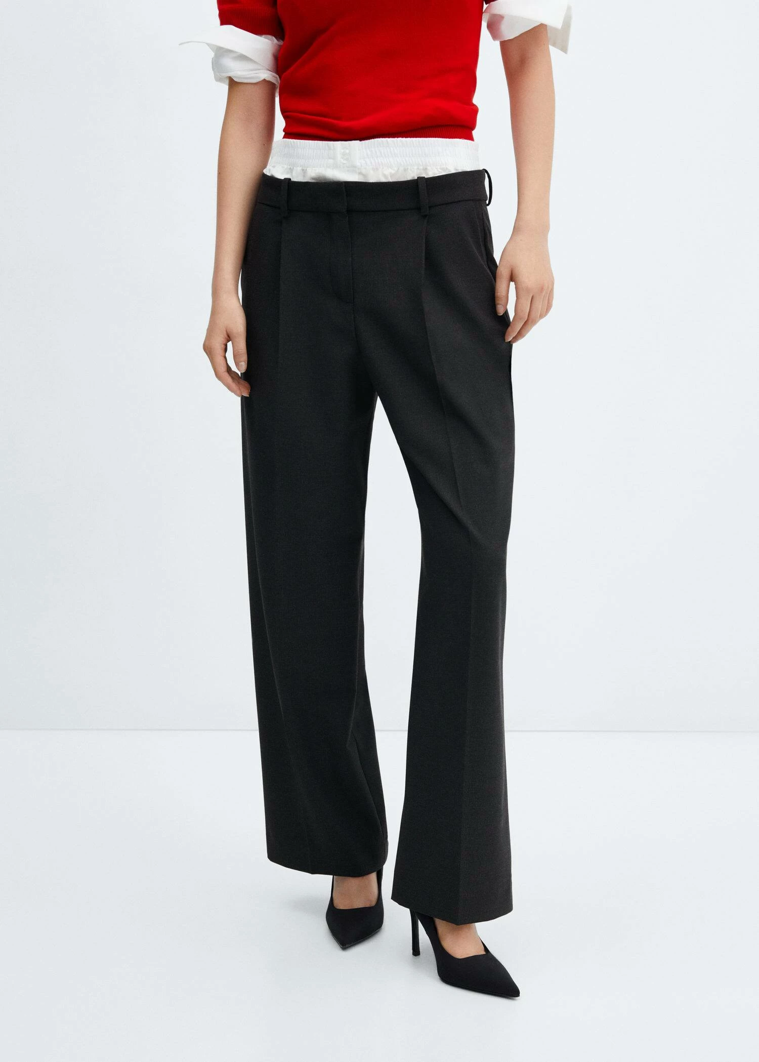 Pantalon Droit Double Taille 1 Pantalon Droit Double Taille