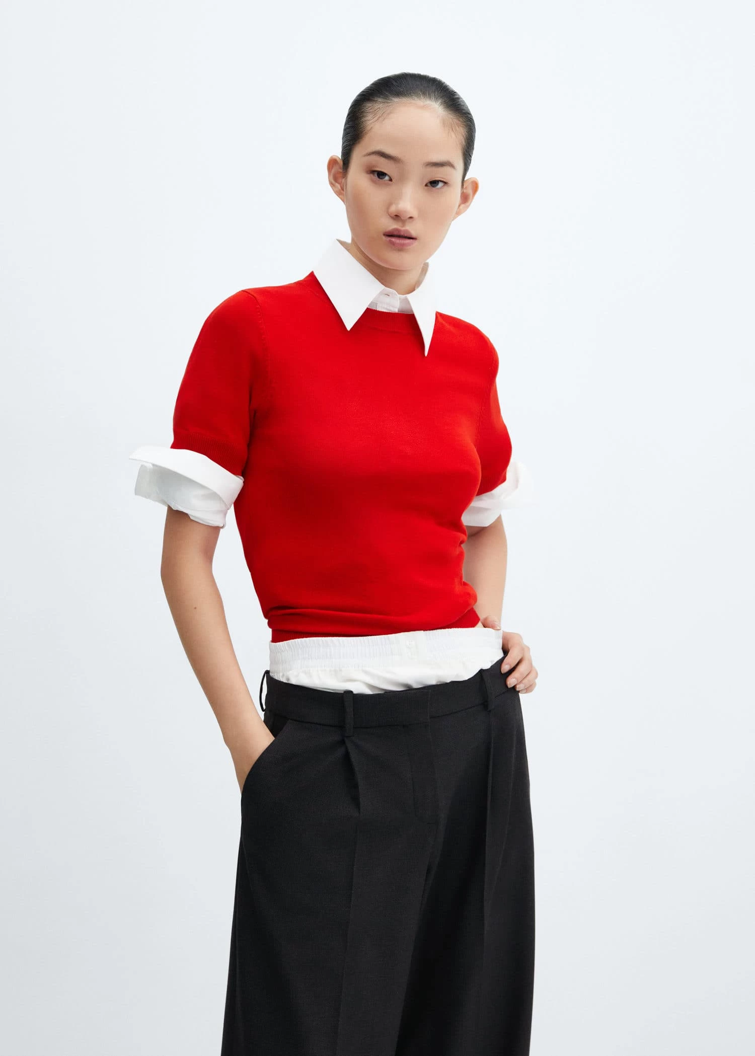 Pantalon Droit Double Taille 4 Pantalon Droit Double Taille – Image 4