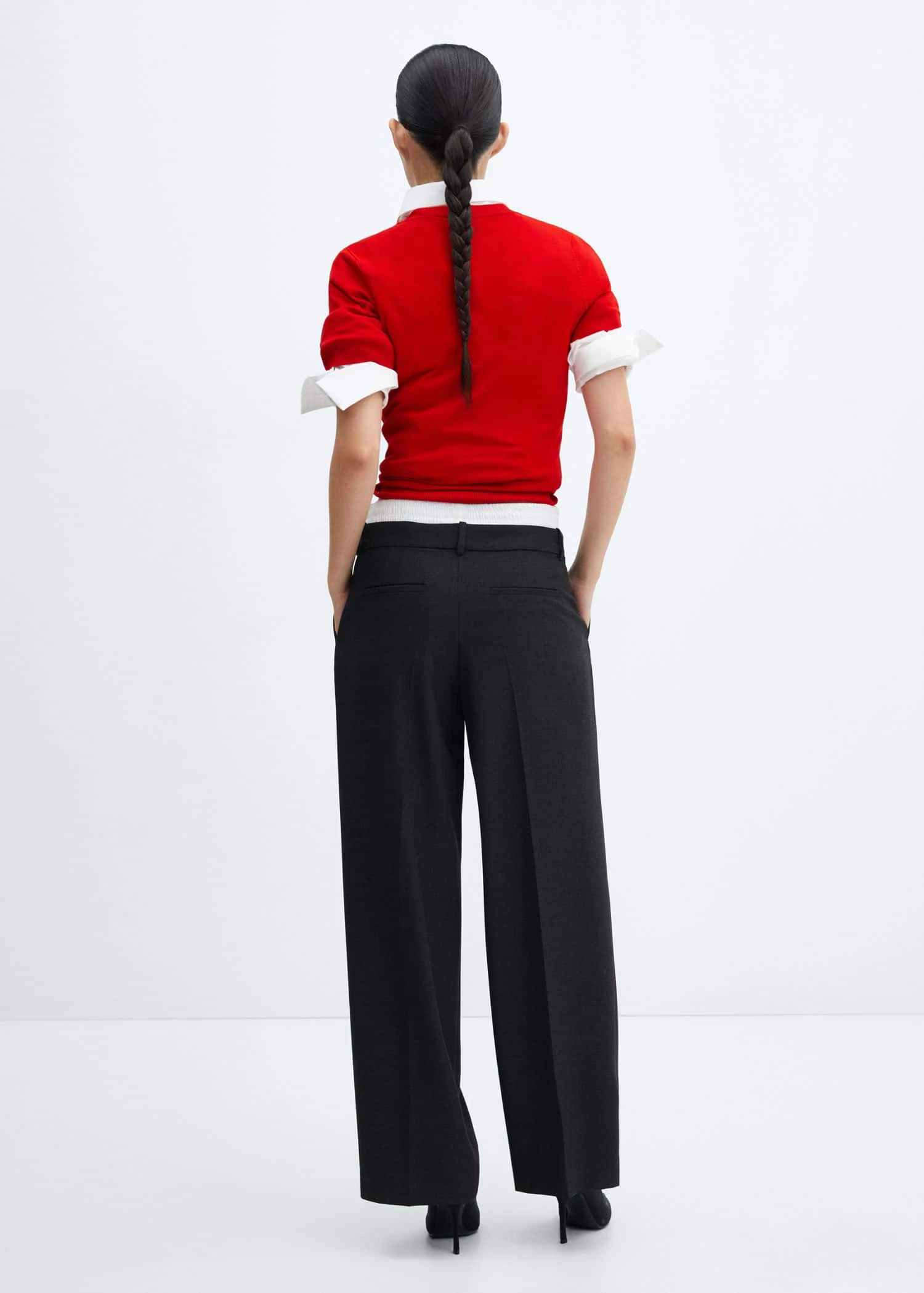 Pantalon Droit Double Taille 3 Pantalon Droit Double Taille – Image 3