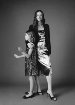 Robe Sequins Ouverture -New Trendy Shop 57029100 PL D6