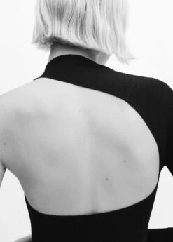 Robe Asymétrique Ouverture -New Trendy Shop 57029120 99 D2