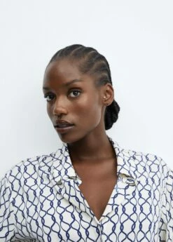 Chemise Fluide à Boutons 34 Chemise Fluide à Boutons -New Trendy Shop 57029404 55 D4