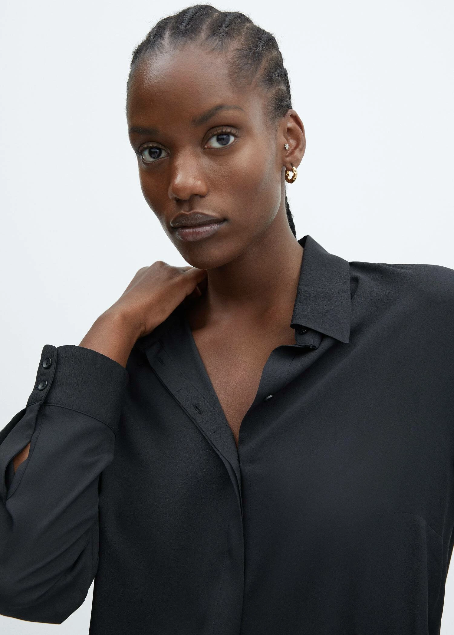 Chemise Fluide à Boutons 6 Chemise Fluide à Boutons – Image 6