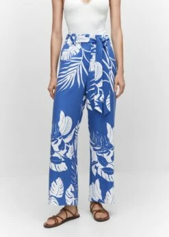 Pantalon Imprimé Tropical -New Trendy Shop 57030199 52