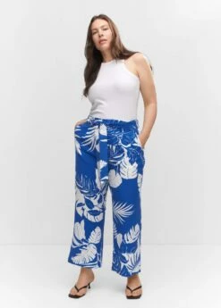 Pantalon Imprimé Tropical -New Trendy Shop 57030199 52 D3