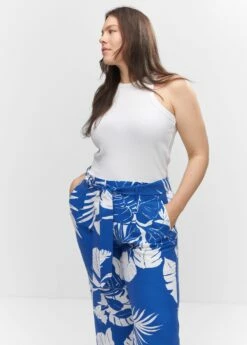 Pantalon Imprimé Tropical -New Trendy Shop 57030199 52 D5