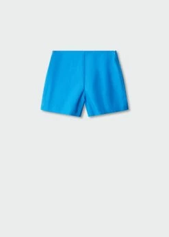 Short Taille Haute Lin -New Trendy Shop 57030259 46 B