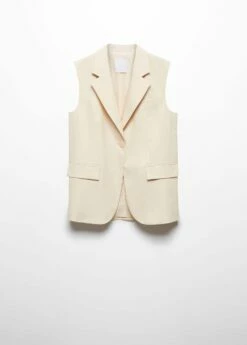 Gilet Long Poches -New Trendy Shop 57030452 05 B