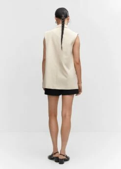 Gilet Long Poches -New Trendy Shop 57030452 05 R