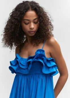 Robe Longue à Volants -New Trendy Shop 57030463 52 D1