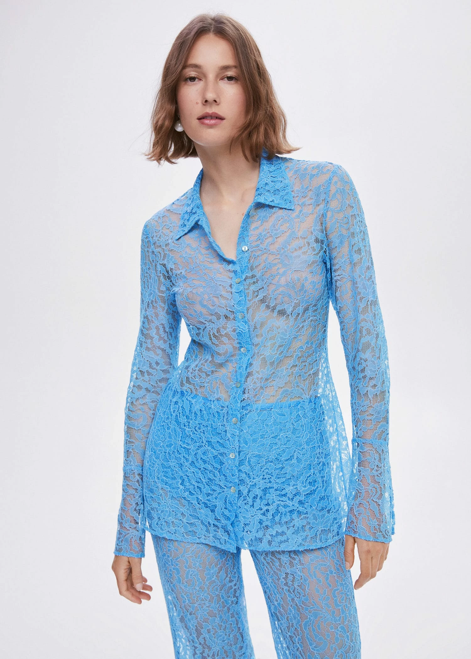 Pantalon Palazzo Guipure 4 Pantalon Palazzo Guipure – Image 4