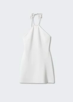 Robe Emmanchures Américaines Détail Métallique 17 Robe Emmanchures Américaines Détail Métallique -New Trendy Shop 57031151 01 B