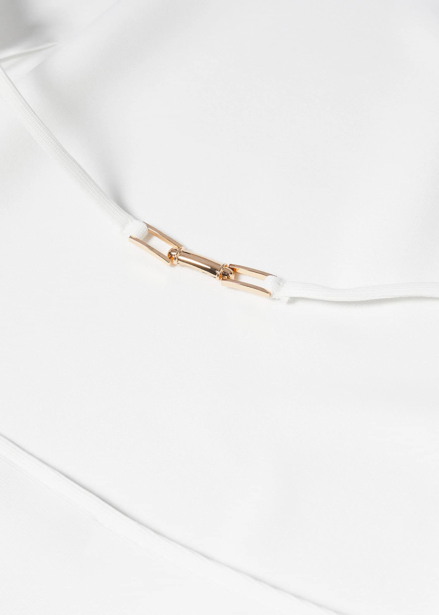 Robe Emmanchures Américaines Détail Métallique 8 Robe Emmanchures Américaines Détail Métallique – Image 8