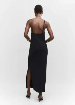 Robe Fendue Détails Froncés -New Trendy Shop 57032887 99 R