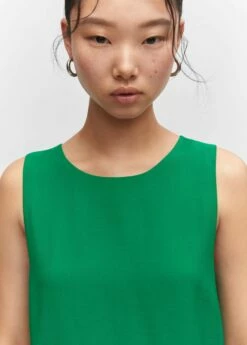 Robe Courte Sans Manches -New Trendy Shop 57033801 43 D1