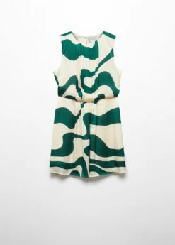 Robe Imprimée Détails Plissés -New Trendy Shop 57033815 43 B