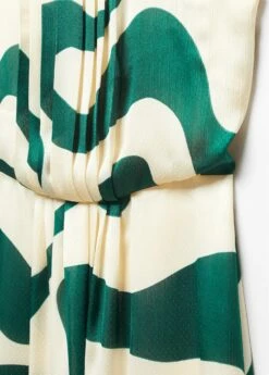 Robe Imprimée Détails Plissés -New Trendy Shop 57033815 43 D8