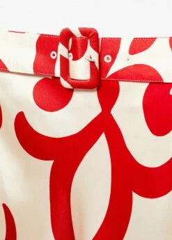 Jupe Imprimée Ceinture -New Trendy Shop 57033819 02 D8