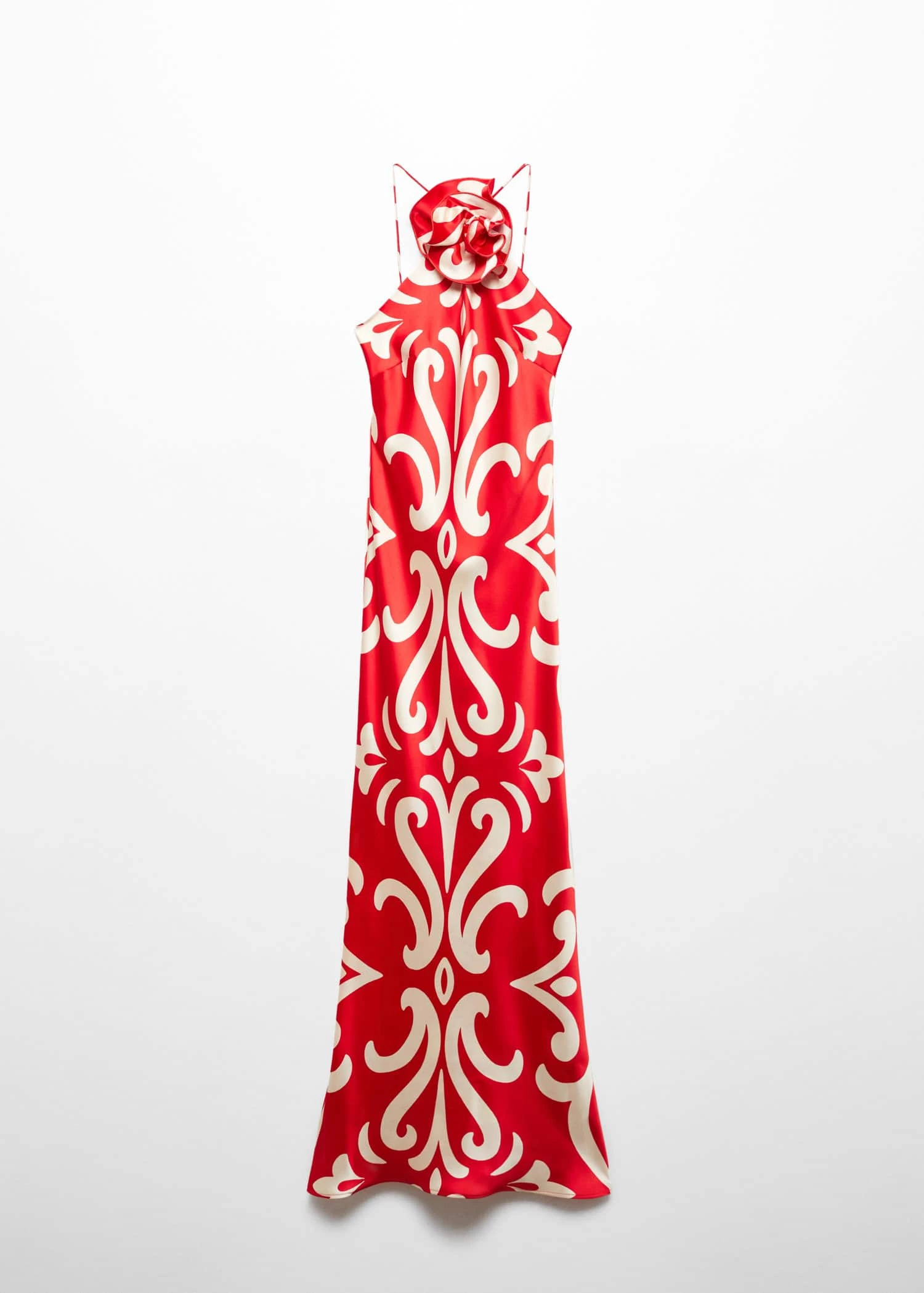 Robe Emmanchures Américaines Détail Fleur 9 Robe Emmanchures Américaines Détail Fleur – Image 9