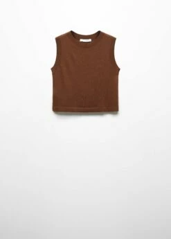 Crop Top Emmanchures Américaines -New Trendy Shop 57034006 30 B