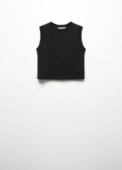 Crop Top Emmanchures Américaines -New Trendy Shop 57034006 99 B