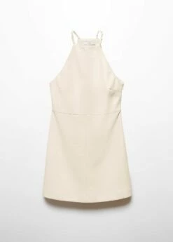 Robe Emmanchures Américaines Similicuir -New Trendy Shop 57034403 05 B