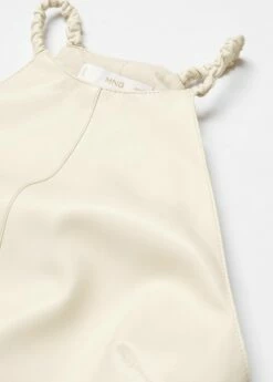 Robe Emmanchures Américaines Similicuir -New Trendy Shop 57034403 05 D8