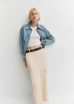 Veste Bomber En Jean 13 Veste Bomber En Jean -New Trendy Shop 57034432 DI D2