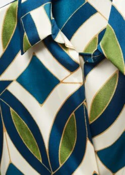 Robe Satinée Imprimée -New Trendy Shop 57034434 52 D8