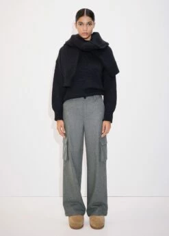 Pantalon Cargo En Laine 8 Pantalon Cargo En Laine -New Trendy Shop 57034436 92 99999999 01