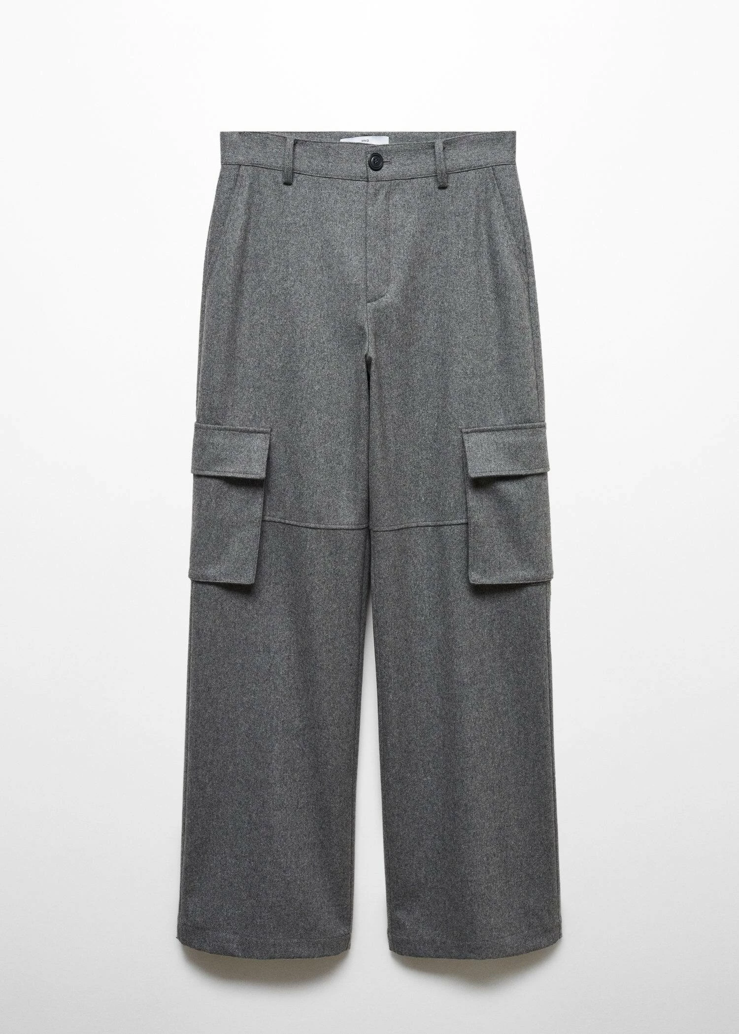 Pantalon Cargo En Laine 7 Pantalon Cargo En Laine – Image 7