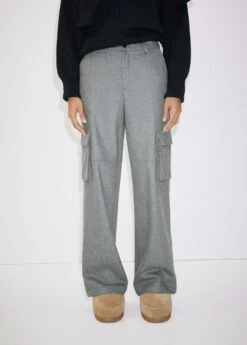 Pantalon Cargo En Laine 10 Pantalon Cargo En Laine -New Trendy Shop 57034436 92 D1