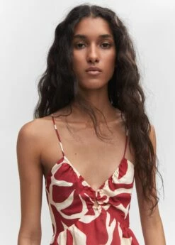 Robe Imprimée Dos Croisé 9 Robe Imprimée Dos Croisé -New Trendy Shop 57035789 76 D1