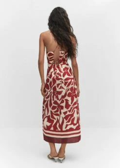 Robe Imprimée Dos Croisé 8 Robe Imprimée Dos Croisé -New Trendy Shop 57035789 76 R