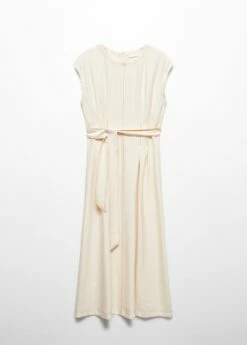 Robe Coutures Ceinture à Nouer -New Trendy Shop 57035790 02 B