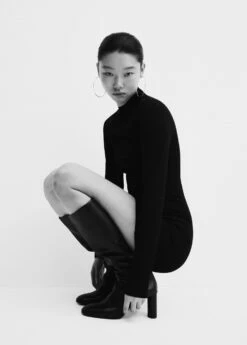 Robe Ajustée Chinée -New Trendy Shop 57035798 99 D2