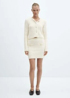 Jupe Maille Boutons Bijoux 9 Jupe Maille Boutons Bijoux -New Trendy Shop 57035810 02 99999999 01