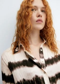 Chemise Plissée Tie And Dye -New Trendy Shop 57035813 05 D1