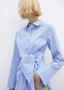 Chemise Rayures Nœud 10 Chemise Rayures Nœud -New Trendy Shop 57035974 52 D1