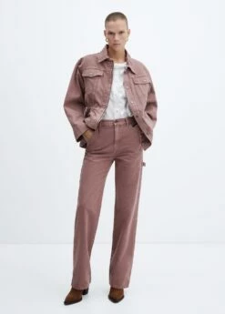 Blouson En Jean Cordon De Serrage