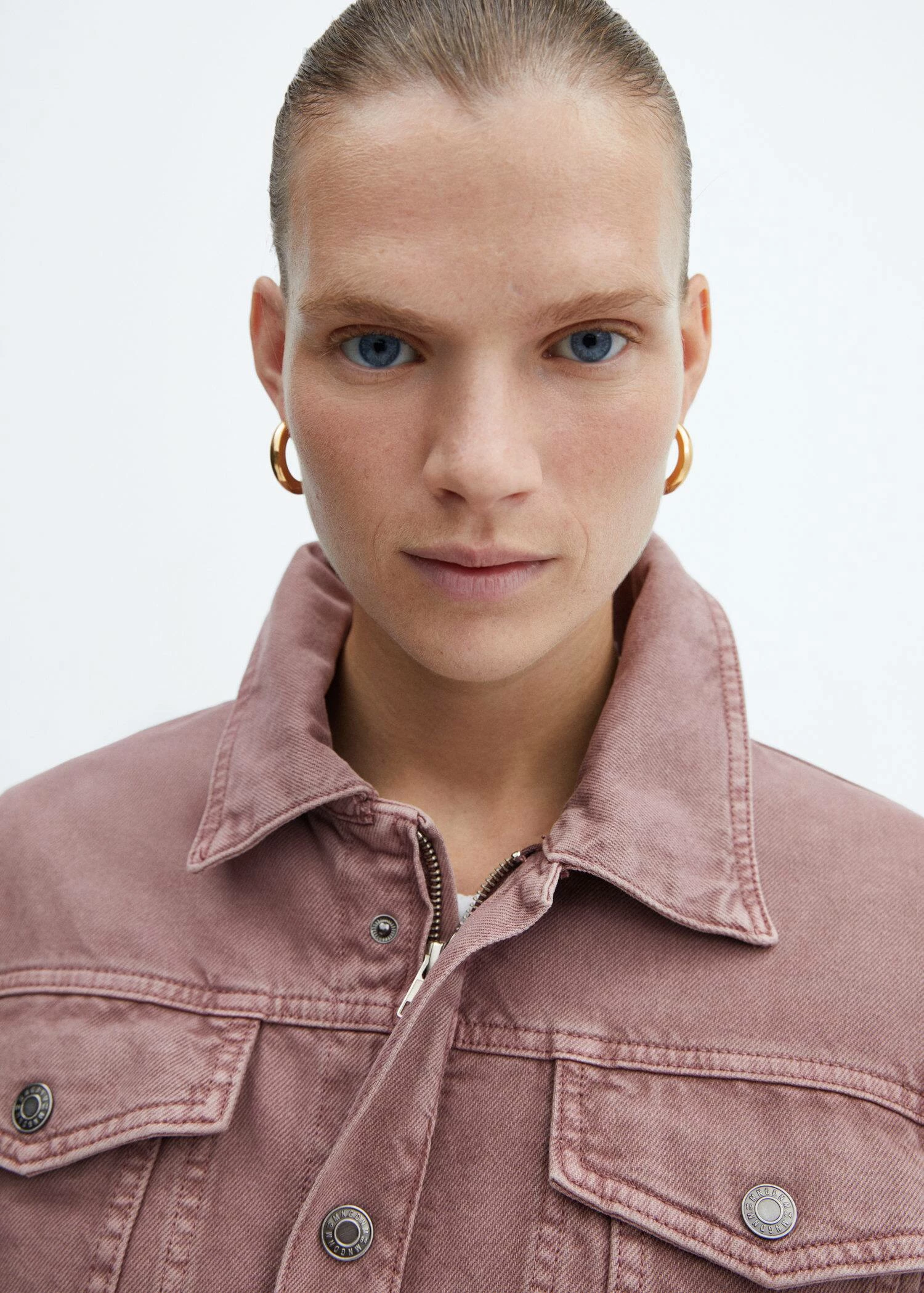 Blouson En Jean Cordon De Serrage 3 Blouson En Jean Cordon De Serrage – Image 3