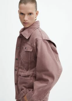 Blouson En Jean Cordon De Serrage 11 Blouson En Jean Cordon De Serrage -New Trendy Shop 57035980 68 D2