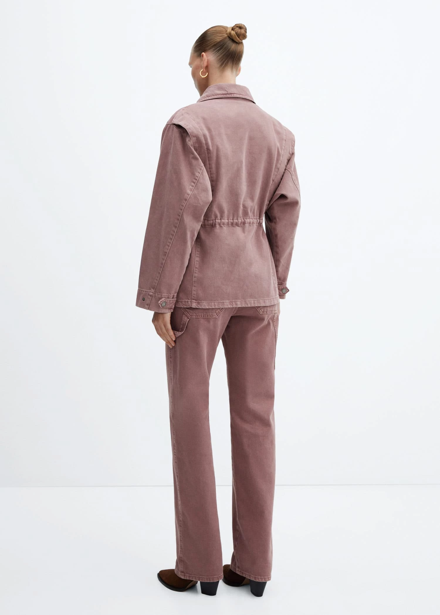 Blouson En Jean Cordon De Serrage 2 Blouson En Jean Cordon De Serrage – Image 2