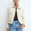 Veste Tweed à Carreaux