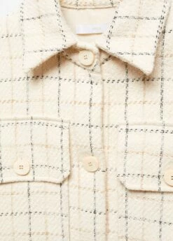 Veste Tweed à Carreaux -New Trendy Shop 57036026 05 D8