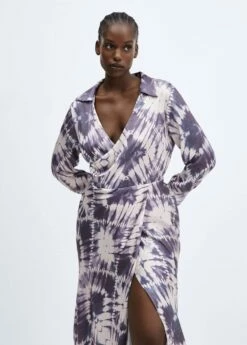 Robe Tie And Dye Satinée 19 Robe Tie And Dye Satinée -New Trendy Shop 57036028 68 D5